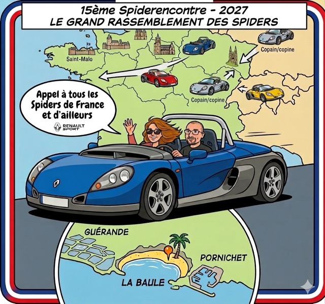 15ème Spiderencontre 2027 — Le Grand Rassemblement des Spiders