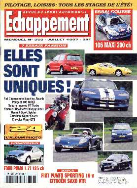 Echappement juillet 1997