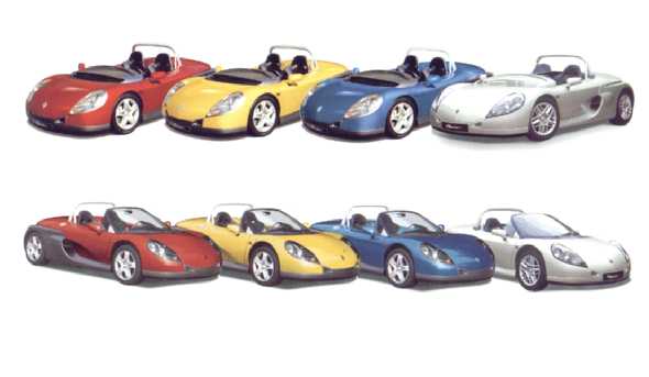 Tableau de gamme Spider