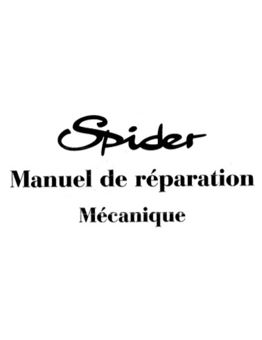 MR Trophy — Manuel de réparation Mécanique